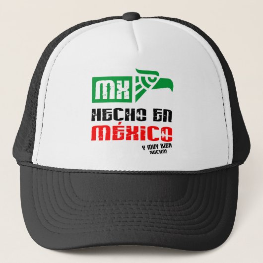 Hecho en mexico trucker pet (Voorkant)