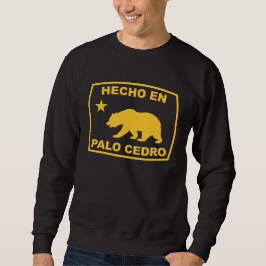 Hecho en Palo Cedro California Republic Pacific Co Trui (Voorkant)