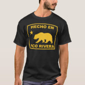 Hecho en Pico Rivera Californië Republiek Pacific  T-shirt (Voorkant)
