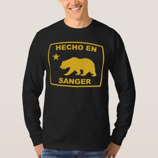 Hecho en Sager California Republic Pacific Coast T-shirt (Voorkant)