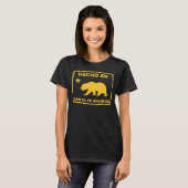 Hecho en Santa Fe Springs California Republic Paci T-shirt (Voorkant volledig)