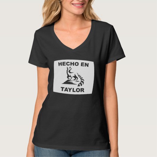 Hecho en Taylor Arizona Ringtail State Animal T-shirt (Voorkant)