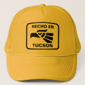 Hecho en Tucson personalizado aangepast op maat Trucker Pet (Voorkant)