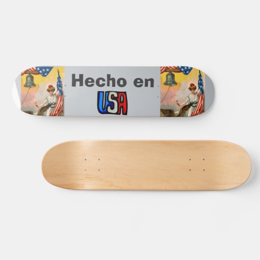 Hecho en USA Skateboard (Horizontaal)