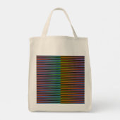 HECHO EN VENEZUELA 🇻🇪 Inspirado en Cruz-Diez Tote Bag (Achterkant)