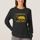Hecho en Whittier California Republic Pacific Coas T-shirt (Voorkant)