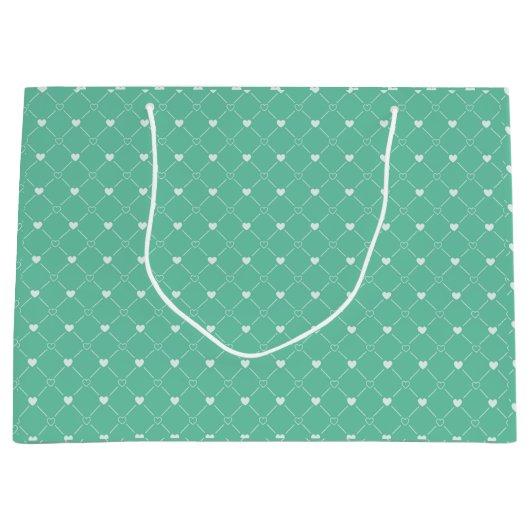 Hecht naadloos patroon groot cadeauzakje (Voorkant)