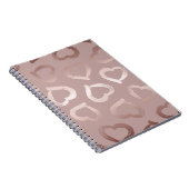 Hecht naadloos patroon notitieboek (Rechterzijde)