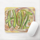 Hechtere hoop Word Art Custom Design Mousepad Muismat (Met muis)