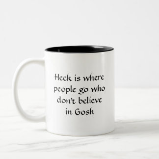 Heck & Gosh Tweekleurige Koffiemok