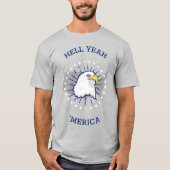 Heck Ja Amerika T-shirt (Voorkant)