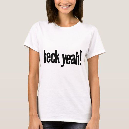 Heck Ja. T-shirt (Voorkant)