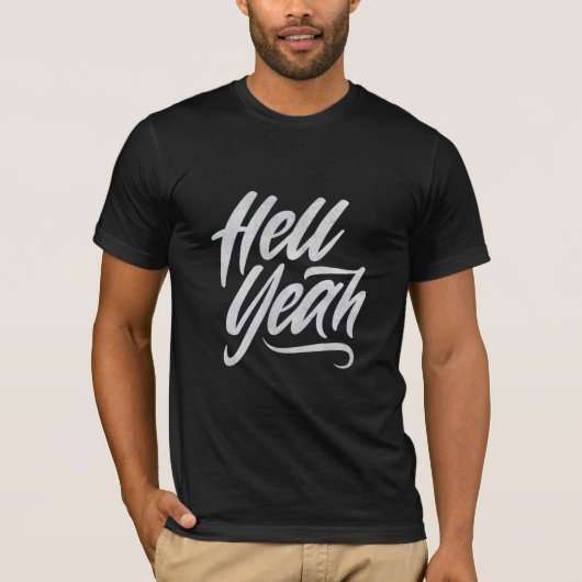 Heck ja vet typografie T-shirt 🤣 (Voorkant)
