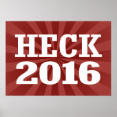 Heck - Joe Heck 2016 Poster (Voorkant)