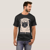 Heck nee pug hond t-shirt (Voorkant volledig)