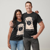 Heck nee pug hond t-shirt (Unisex)