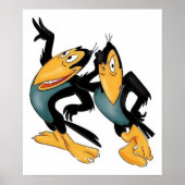 Heckle en Jeckle Poster (Voorkant)