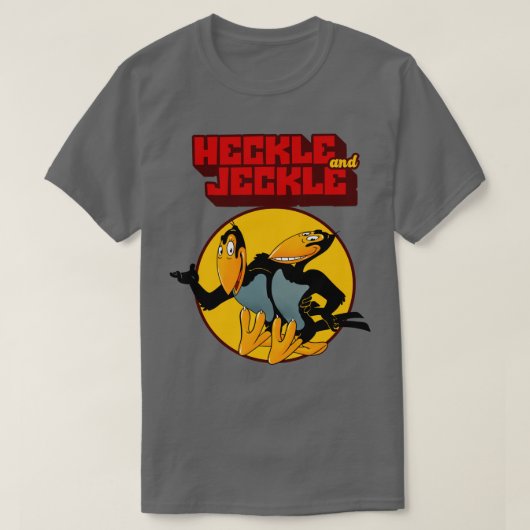 Heckle en Jeckle T-shirt (Design voorkant)