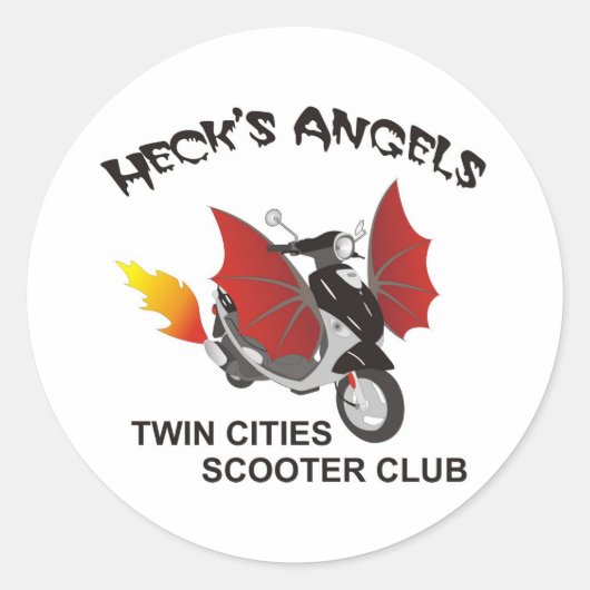 Heck's Angels Stickers (Voorkant)