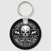 HECKS ANGELS_zwart&wit Sleutelhanger (Voorkant)