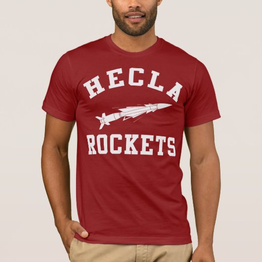 Hecla Rockets T-Shirt (Voorkant)
