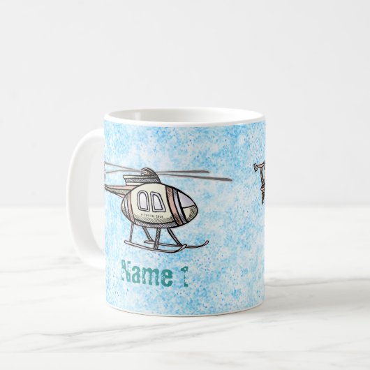 Hectic Helikopter mok (Voorkant links)