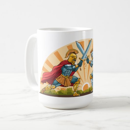 Hector and Achilles Koffiemok (Voorkant links)