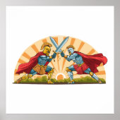 Hector and Achilles Poster (Voorkant)