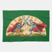 Hector and Achilles Theedoek (Horizontaal)