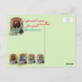 Hector Bearlioz Beer Animal Composer Berlioz Briefkaart (Achterkant)