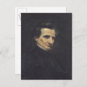Hector Berlioz 1850 Briefkaart (Voorkant / Achterkant)