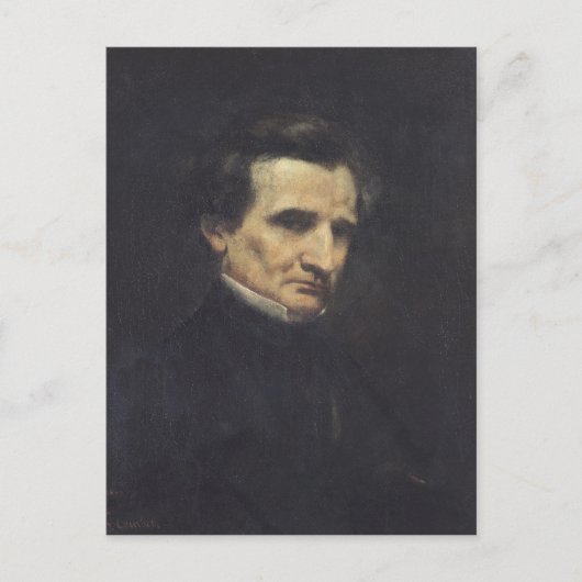 Hector Berlioz 1850 Briefkaart (Voorkant)