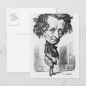 Hector Berlioz Briefkaart (Voorkant / Achterkant)