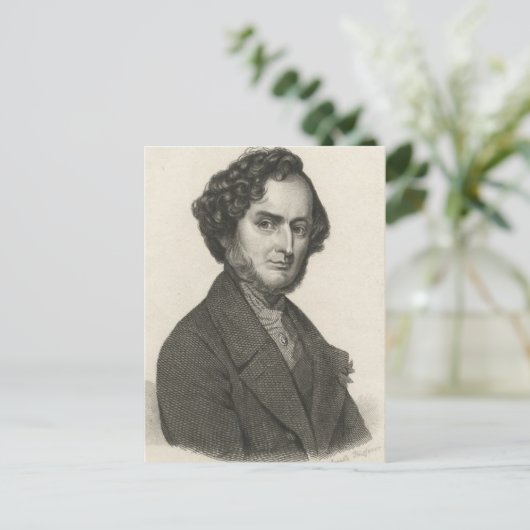 Hector Berlioz Briefkaart (Staand voorkant)