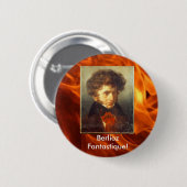 Hector Berlioz Pin Ronde Button 5,7 Cm (Voorkant /achterkant)
