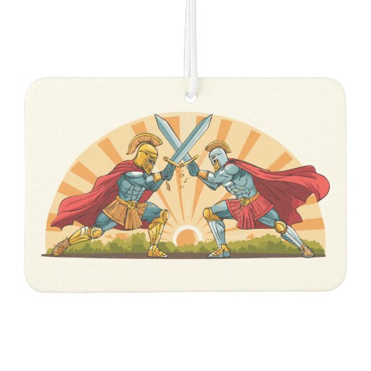 Hector en Achilles Luchtverfrisser (Voorkant)