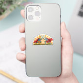 Hector en Achilles Sticker (Telefoon)