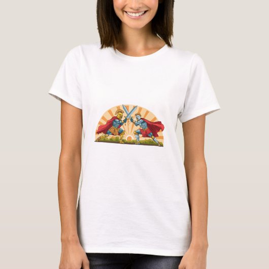 Hector en Achilles T-shirt (Voorkant)