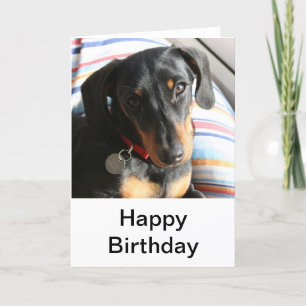 Hector Longbody Birthday Card Kaart