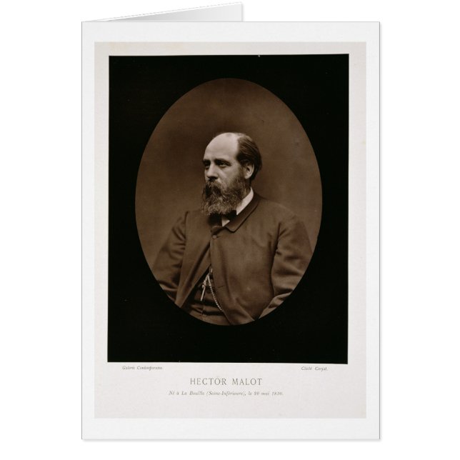 Hector Malot (1830-1907) uit 'Galerie Contempora' (Voorkant)