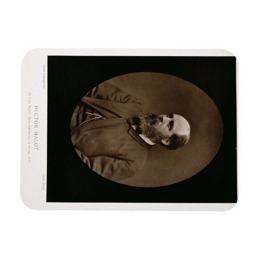 Hector Malot (1830-1907) uit 'Galerie Contempora' Magneet (Horizontaal)