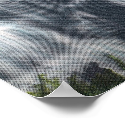 HectorHerfsten nabij het Uitzicht van het Seneca L Poster (Hoek)