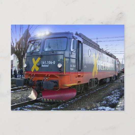 Hectorrail 161.106-0 "Deckard" te Halden, Noorwege Briefkaart (Voorkant)