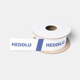 Heddlu Welsh Politie Barrier Tape Nieuwigheid Satijnen Lint