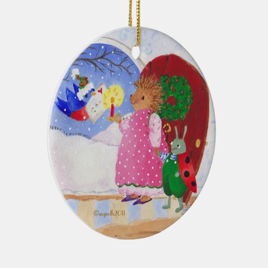 Heddy en Ben Keramisch Ornament (Rechts)