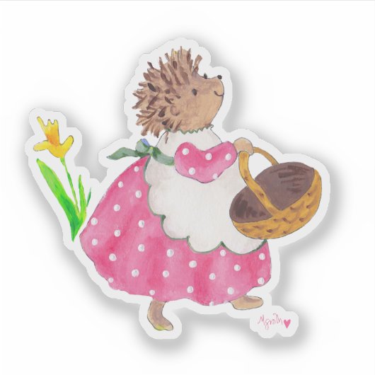 Heddy Hedegel Sticker (Voorkant)