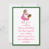 Heddy Hedgel-uitnodiging Kaart (Voorkant)