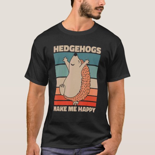 Hedégel Hedéegs Prickly Hoglet T-shirt (Voorkant)