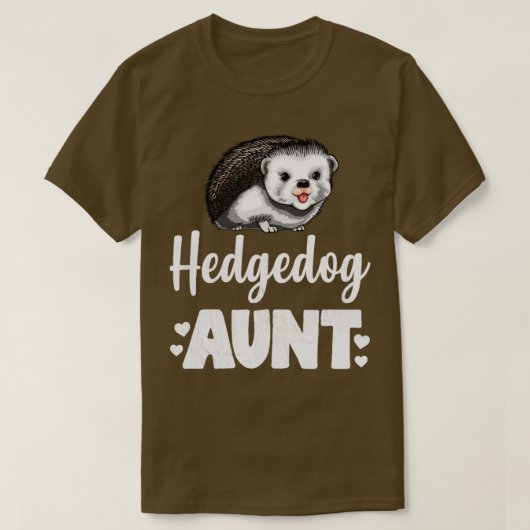 Hedegel tante Funny Hedegel Humor 1 T-shirt (Design voorkant)
