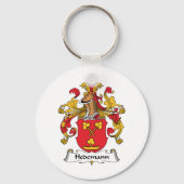 Hedemann Family Crest Sleutelhanger (Voorkant)